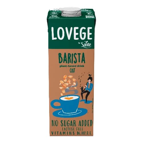 Luvig Sugar-Free Oat-Baked Drink 1 Liter