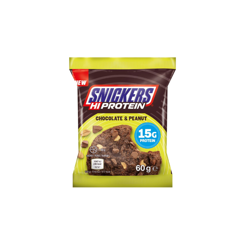 Snickers Hi Protein Chocolate & Peanut Cookie 60 g