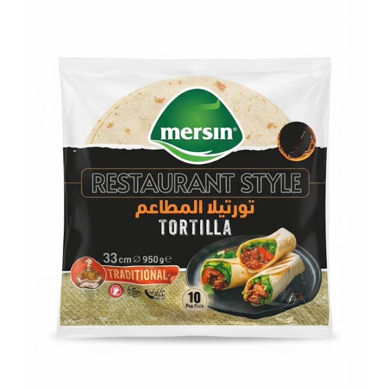 Mersin Saj ​​Tortilla Bread for Restaurants 950g 33cm