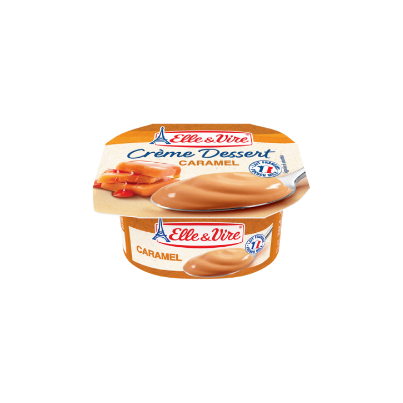 Elle & Vire Dairy pudding - Caramel Flavour 100g