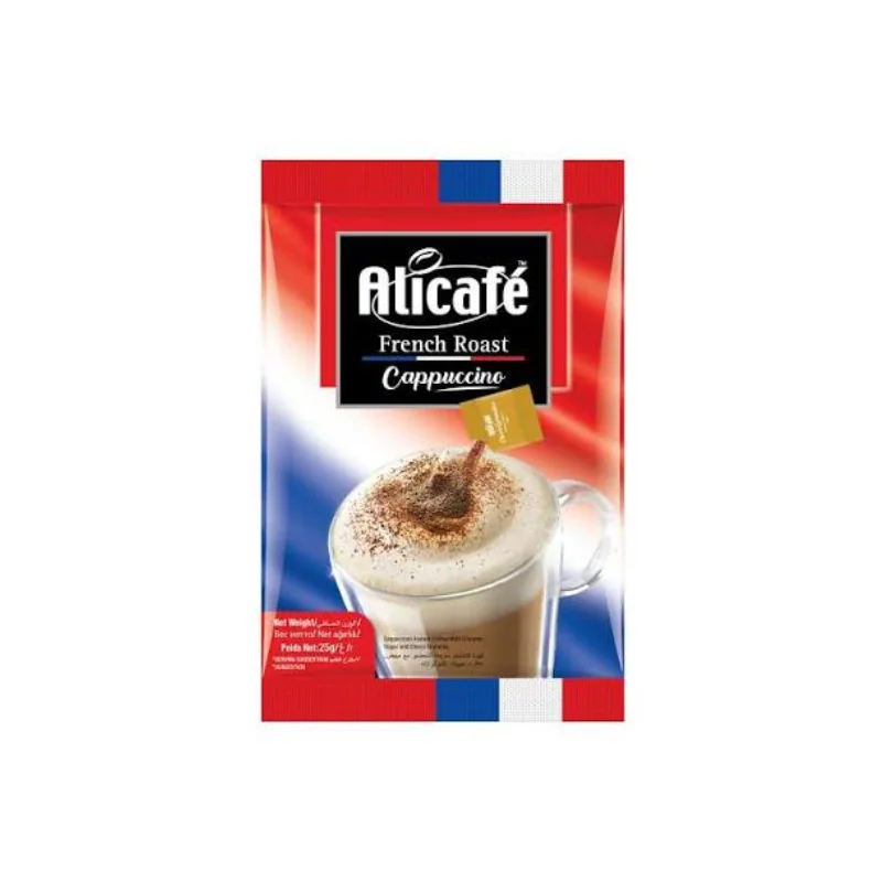 Ali Cafe Cappuccino Coffee with Creamer and Sugar 30g