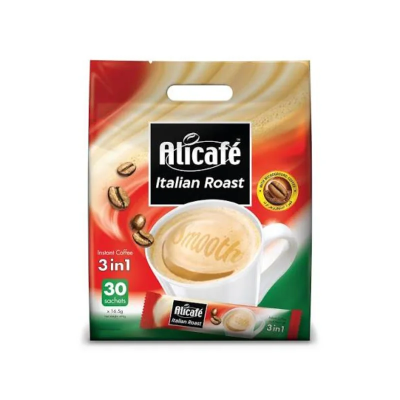 Ali Cafe Instant Coffee 3in1 Italian Roast 16.5g