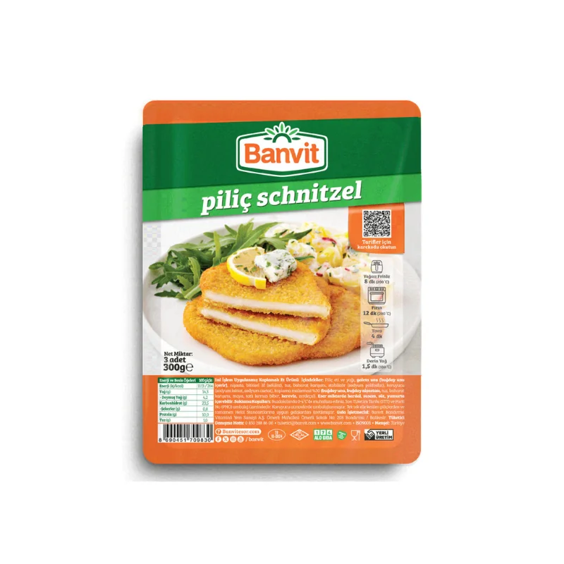 Banvit Frozen Chicken Scallop 1kg