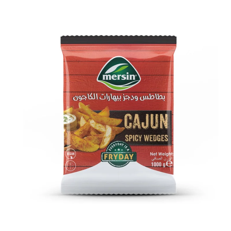 Mersin Frozen Potato Apple-Cut Wedges 1kg