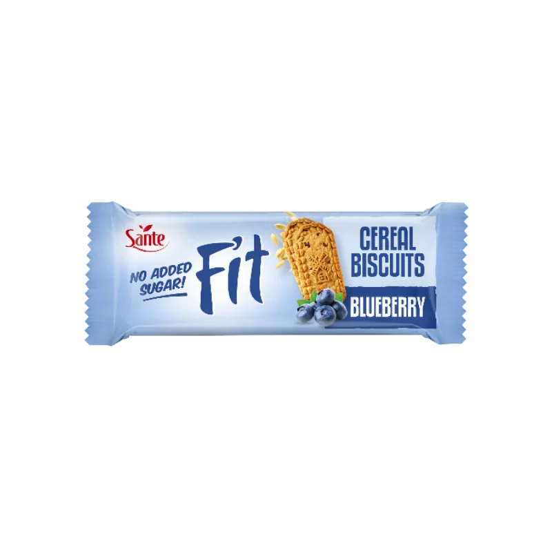Santé Fit Cereal Biscuit Blueberry No Added Sugar 50g