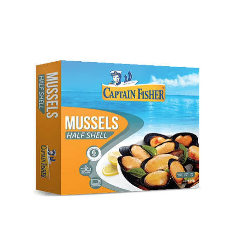 Captain Fisher Mussels in Shell 1 kg