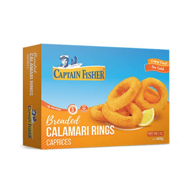 Captain Fisher Calamari Rings 400 g