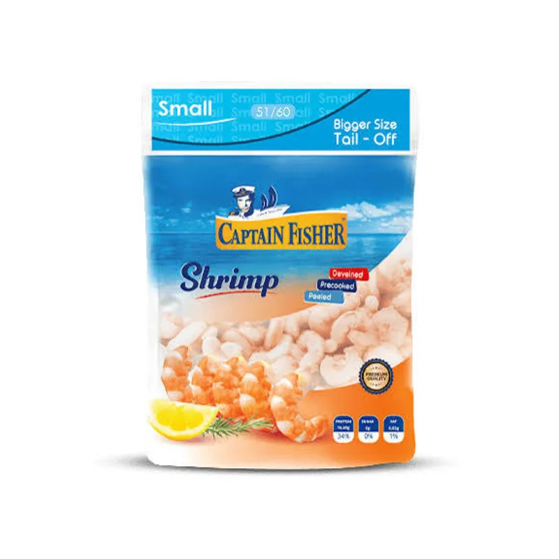 Captain Fisher Small Cooked Shrimp 51/60, 400 g