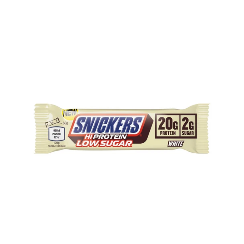 Snickers Hi-Protein Low Sugar Bar White Chocolate 57g